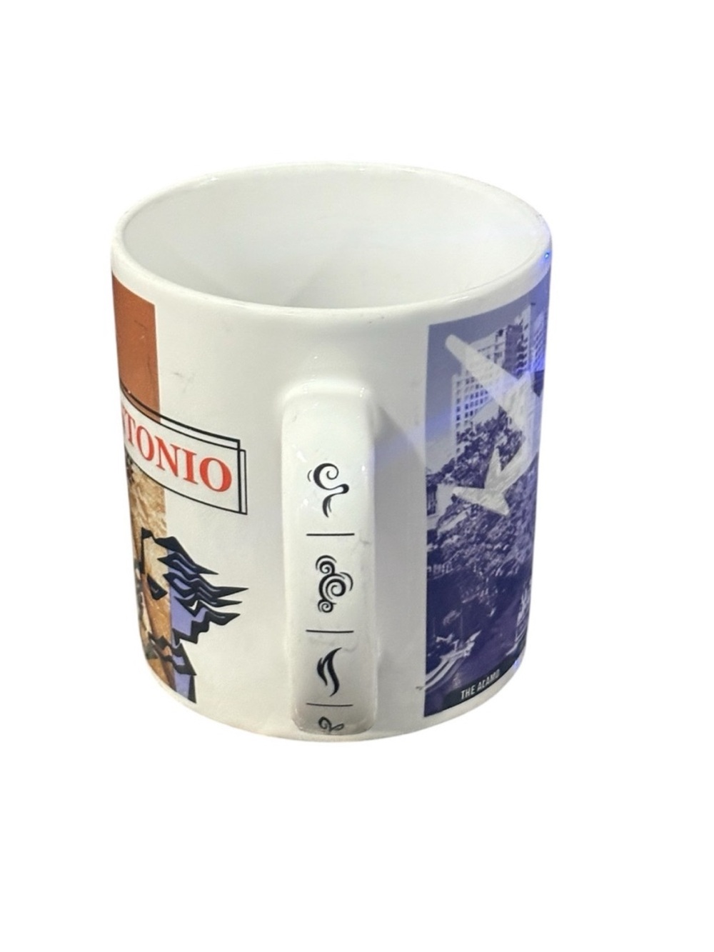 Vintage 1999 Starbucks San Antonio Texas Coffee Mug The Alamo Riverwalk - Picture 5 of 7